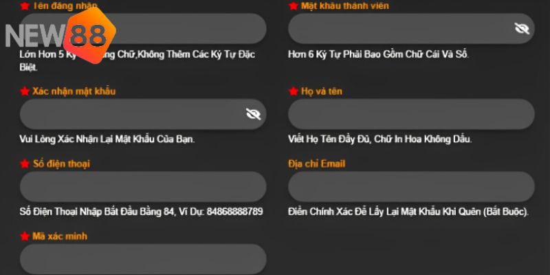 Các bước giúp bạn lấy lại tài khoản new88 đơn giản